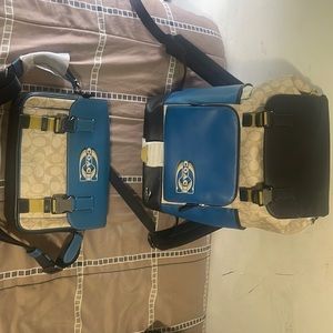 Coach Track Backpack and Track Crossbody bag